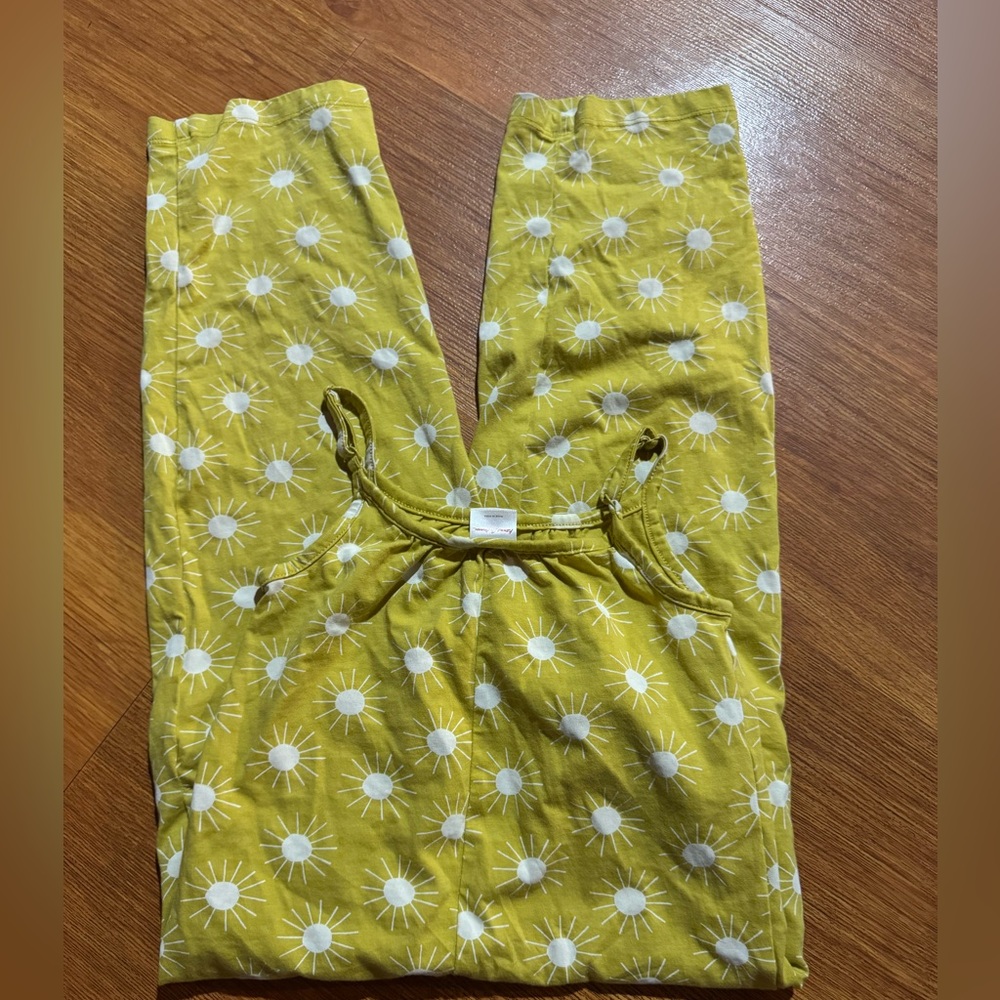 Hanna Anderson yellow girls jumper